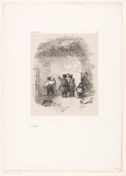 壁の前の子供たち Les Artistes (オブジェクトのタイトル) Souvenirs d