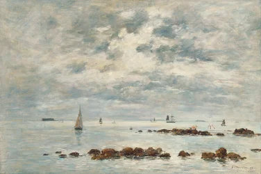 干潮、Saint Vaast la Hougue、1892
