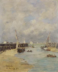 トルビルの干潮、1895