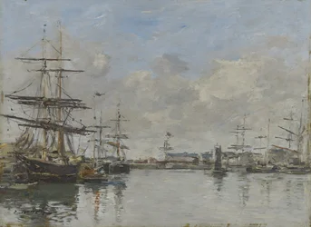 ルアーブルの港、1885-90年