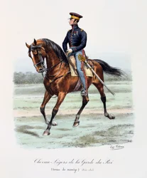 キングガードライトホース、カルーセル衣装、1814-15
