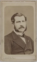 レオン・ルノー（1839-1933）の肖像、警察長官、政治家