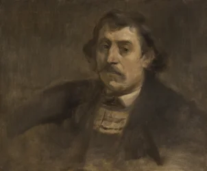 ポール・ゴーギャンの肖像、1891年