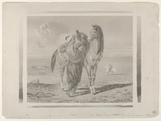 馬にまたがるトルコ人, 1824., 1824.