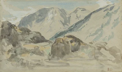 山の風景