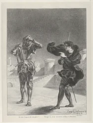 テラスの幽霊, 1843., 1843.