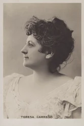 テレサ・カレーノ、ベネズエラのピアニスト、歌手、作曲家、指揮者