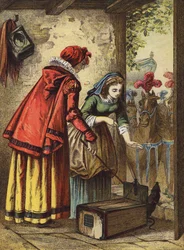 シンデレラ（カラーリトグラフ）