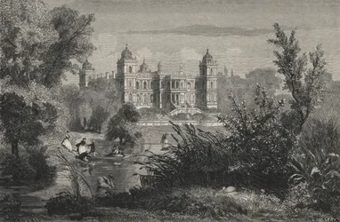 Ferrieres, A Mme La Baronne De Rothschild (in engraving)