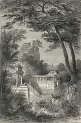 モダンチャイニーズガーデン（彫刻