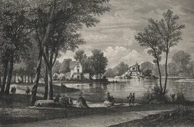 Parc Du Vesinet, Lac Superieur (エングレービング)