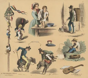 スクラップス・フォー・ジュブナイル（カラーリトグラフ