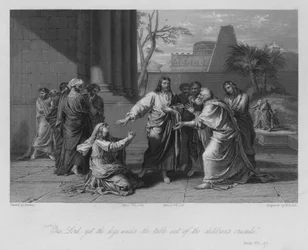 シロフェニアの女」マルコ VII, 28（エングレーヴィング
