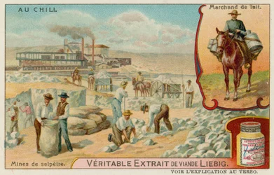 Saltpetre鉱山とマウントされたミルクマンのビュー