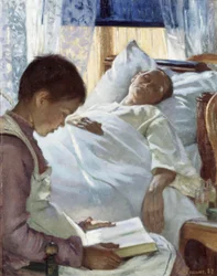 ブルーの反射、1887