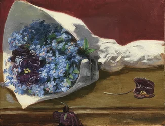 Blumenstrauß（花のブーケ）。 UM 1874