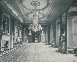 玉座の間、ウィンザー城、c1899、1901