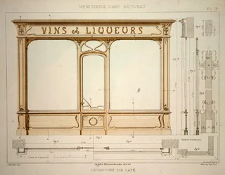 1900年頃に出版された「Menuiserie d