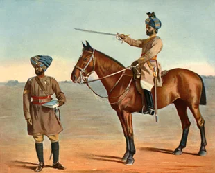 中央インドの馬、1901年。