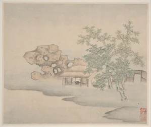 風景、1646年。