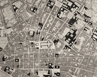 フィレンツェの地図、詳細、1843年と1866年の100310の彫刻の詳細