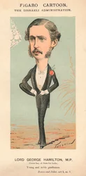 ジョージハミルトン卿、MP、c1870