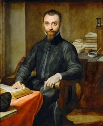 モンシニョール・ジュリアーノ・デッラ・ロヴェーレ（1559-1621） - フェデリーゴ・バロッシ（1528-1612）。1595年頃、キャンバスに油彩。寸法：117x97,5cm美術史博物館、ヴィエンヌ