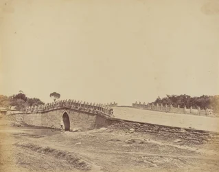 1860 年 9 月 21 日、ペキン近郊のパリチアン橋、中国帝国軍との戦いの現場