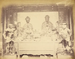1860年8月1日、中国、ペタン、第1師団本部
