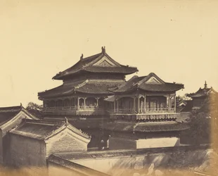 孔子廟、北京、1860年10月