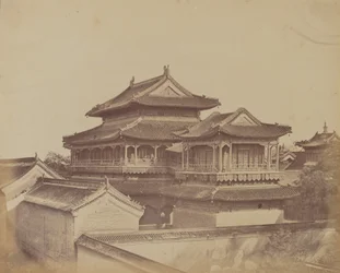 孔子廟、北京、1860 年 10 月、1860 年。
