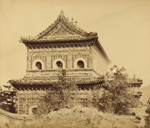 大帝国磁器宮殿（円明園）、ペキン、1860年10月