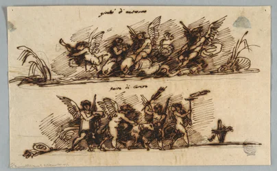 2つのフリーズのデザイン