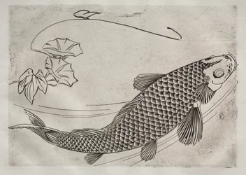 ディナーサービス（ルソーサービス）：大魚の和風（19番）