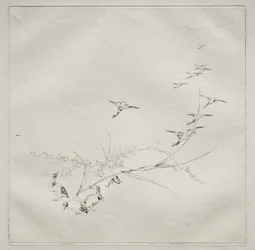 Parisian Service Haviland service：太陽の下で。 1875年9月。