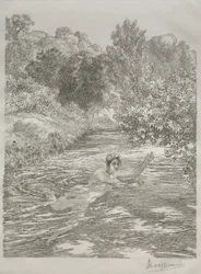 ザ・バザー、c。 1860-70。