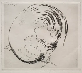 ハイファイアードサービス：オンドリ、c。 1860。