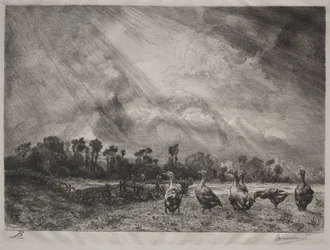 嵐の雲、1878年から1887年。