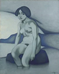 緑のヌード、1916