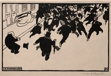 抗議、1893年。