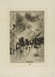 イギリスの桟橋