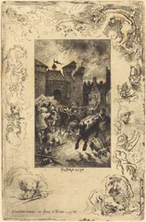 A cette lueur soudaine... 突然の光の輝きの中で..., 1878.