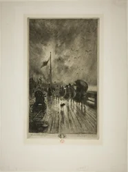 イングランドで下船