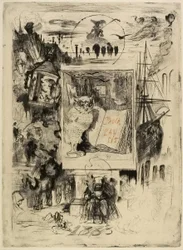 フクロウ、1883
