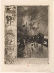 イギリス上陸、イギリス上陸 1879年。