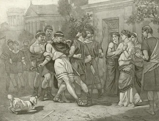 エラーのコメディ。 Act IV、Scene IV（グラビア）