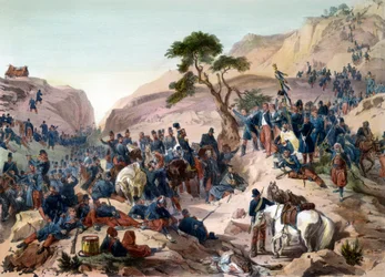 1840年のアルジェリア・コンケテのエピソード - ムーザイア峠の戦い（1840年） - オルレアン公がフランス軍の指揮を執る - フィリッポトーの彫刻 - 1日のムーザイア峠のテニア戦でフランス軍が勝利する