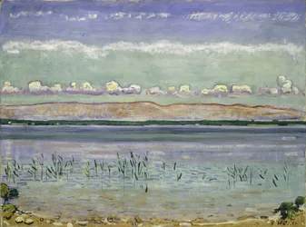 ジュラ丘とジュネーブ湖、1911