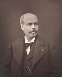 アドルフ・ベロ[フランスの劇作家、小説家]、c. 1876年。