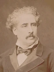 作曲家オリヴィエ・メトラの肖像 1830～1889年、1870年。